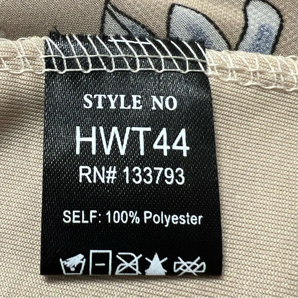 POL Womens Velvet Floral Whimsigoth Top Size S Boho 70s Retro Fairy Hippie - Image 9