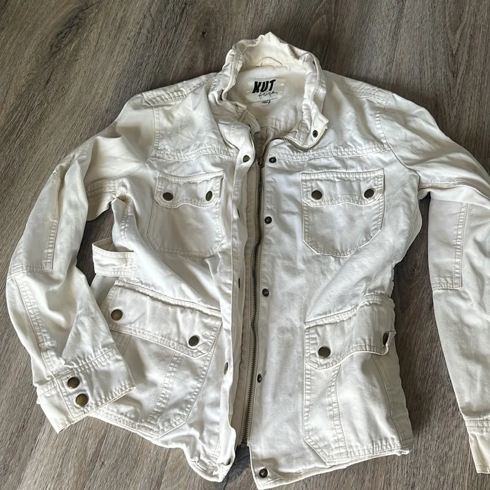 Kut From the Kloth White Jacket Size Large - Image 10