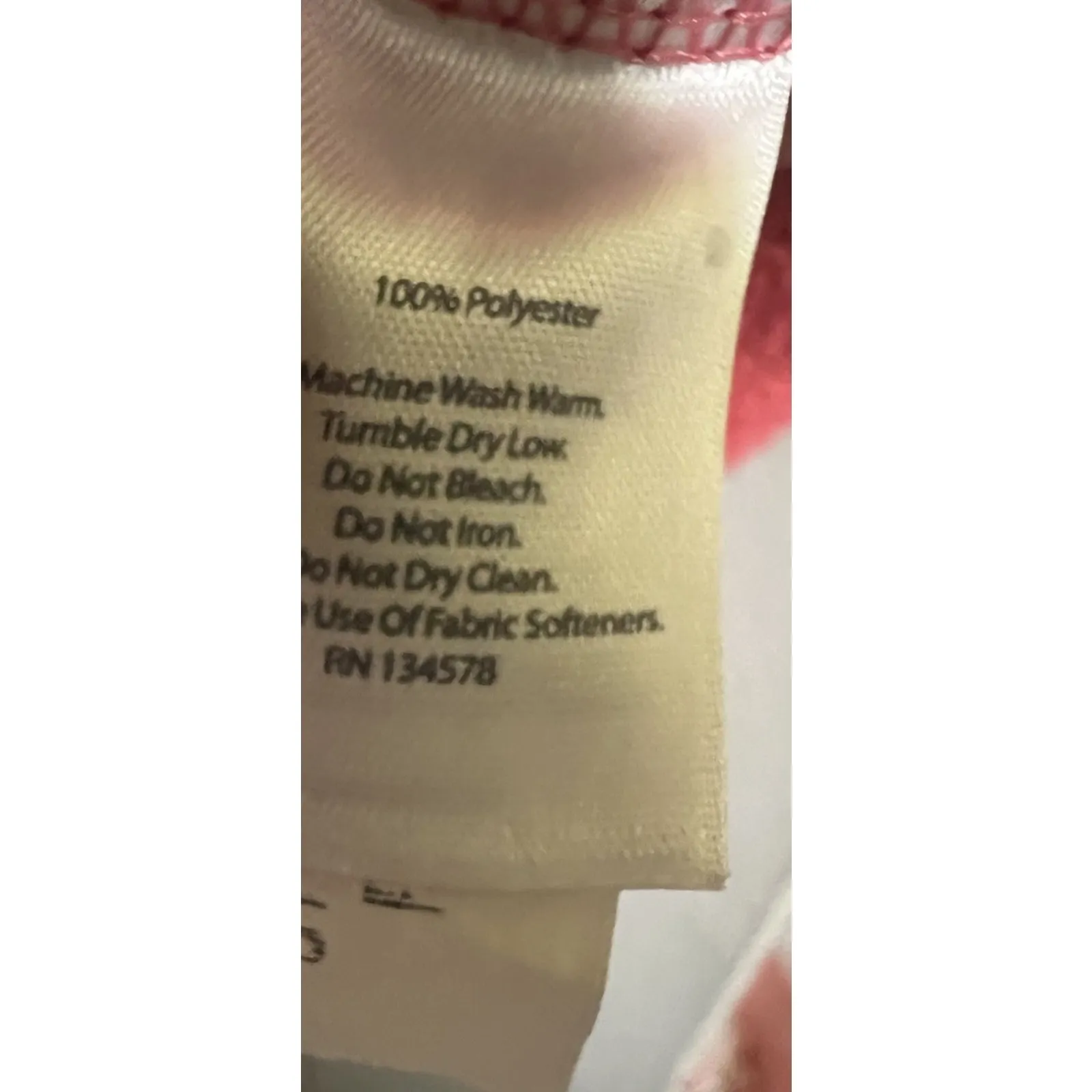 Vineyard Vines Women’s Westerly Vest Small Pink Navy Full Zip Fleece Zip Pockets - Image 6