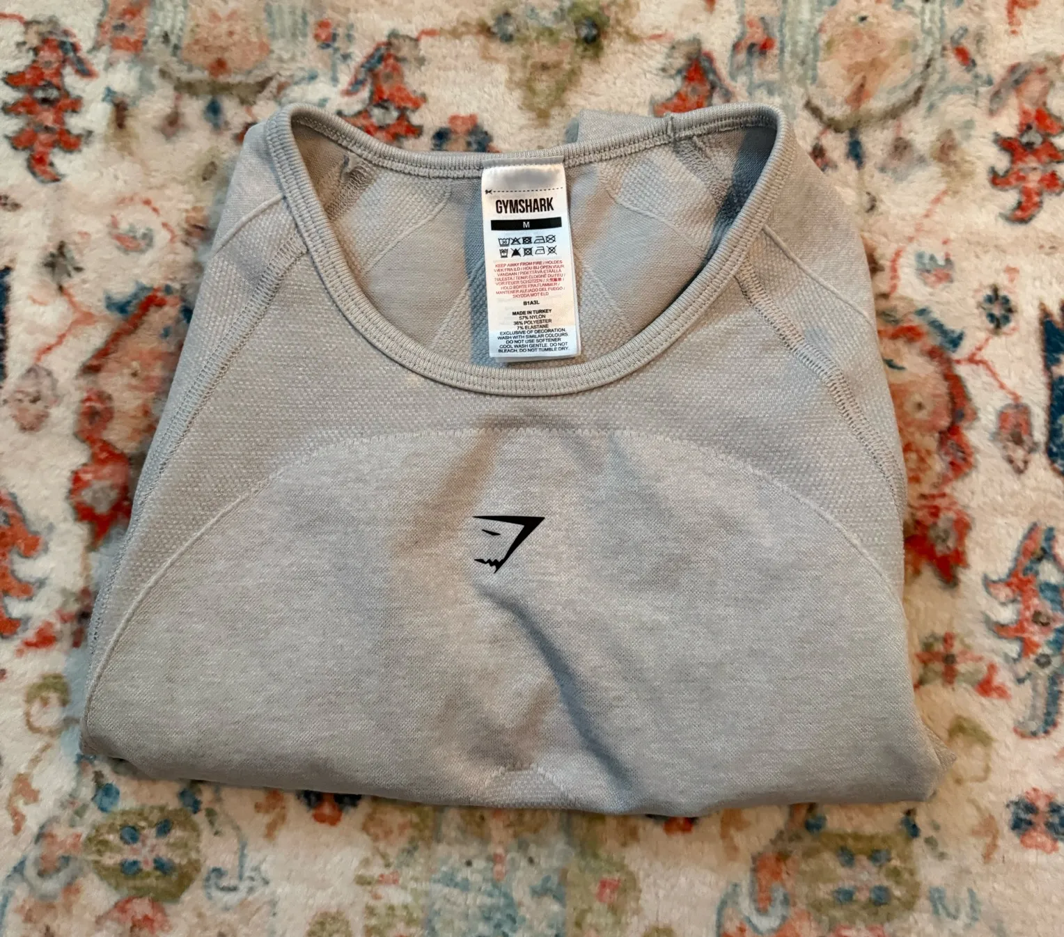 Gymshark Long Sleeve Top Crop - Image 2