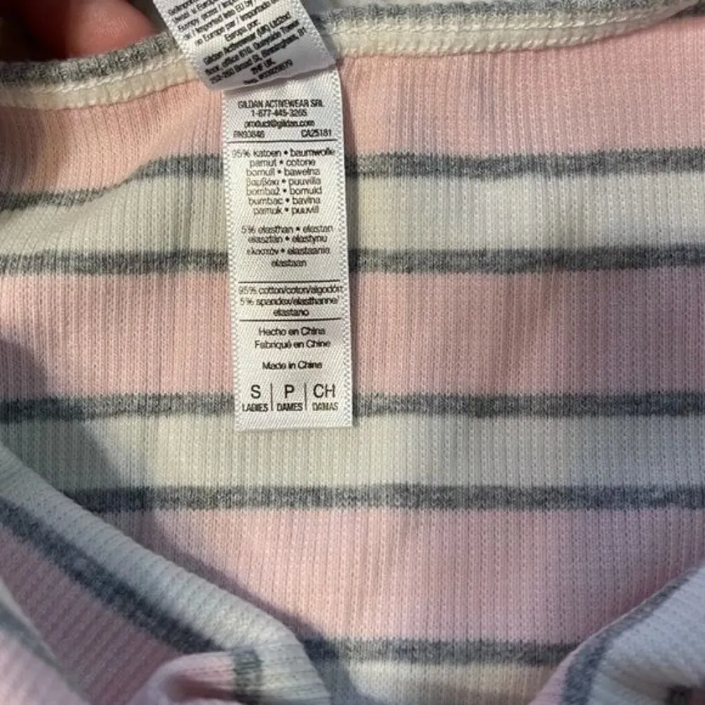 American Apparel NEW  Striped Bodysuit - Image 98