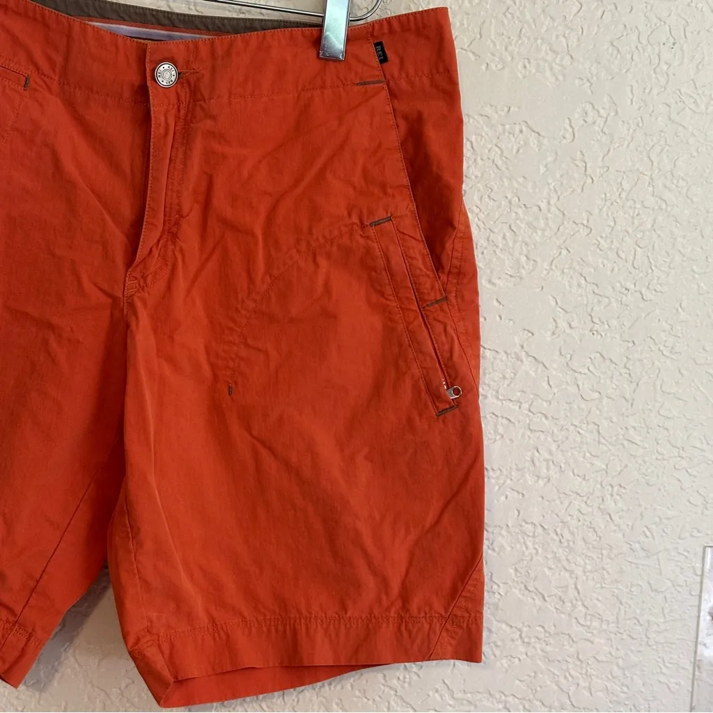 Rei Shorts‎ Womens Size 10 Orange Hiking Outdoor Cotton Nylon Blend - Image 6