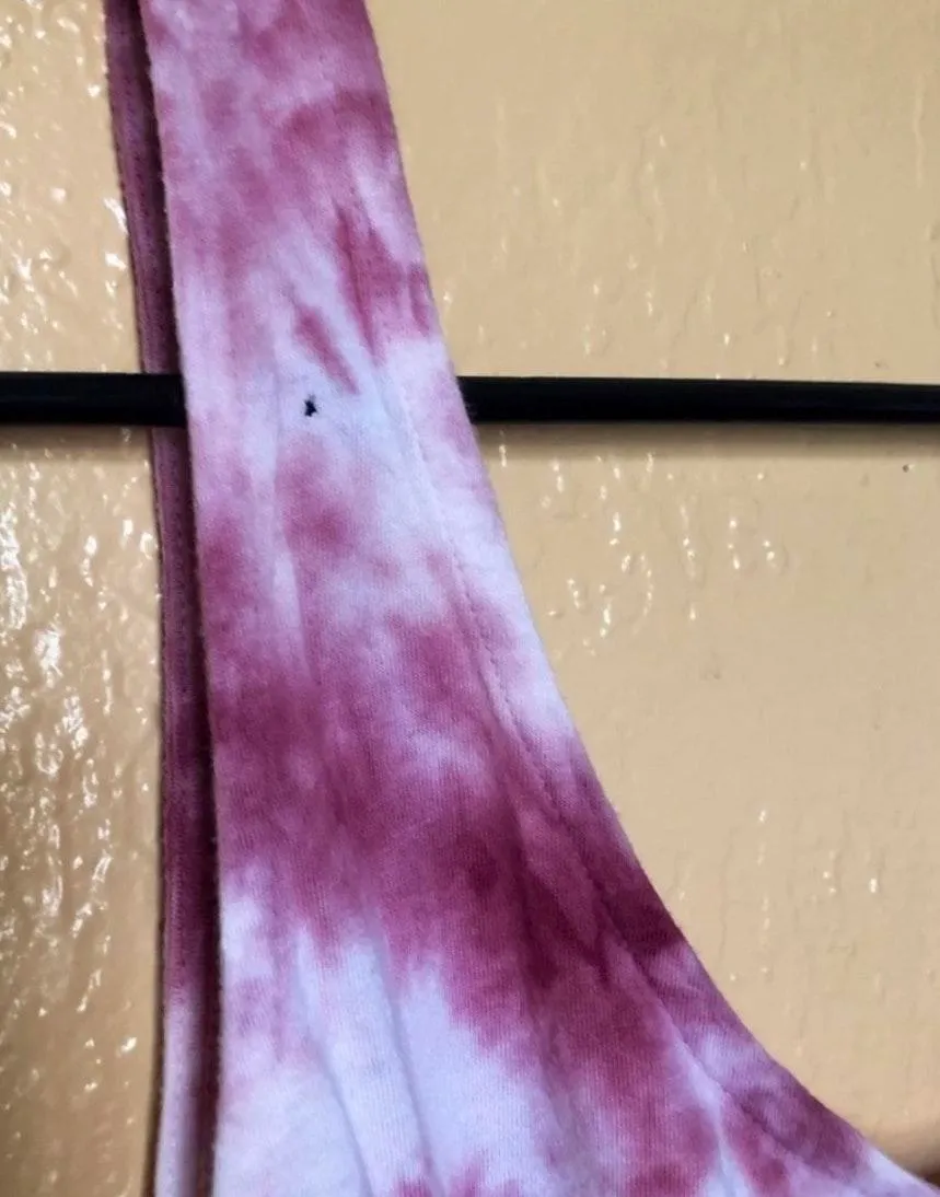 Tie Dye Tank Crop Top - Image 4