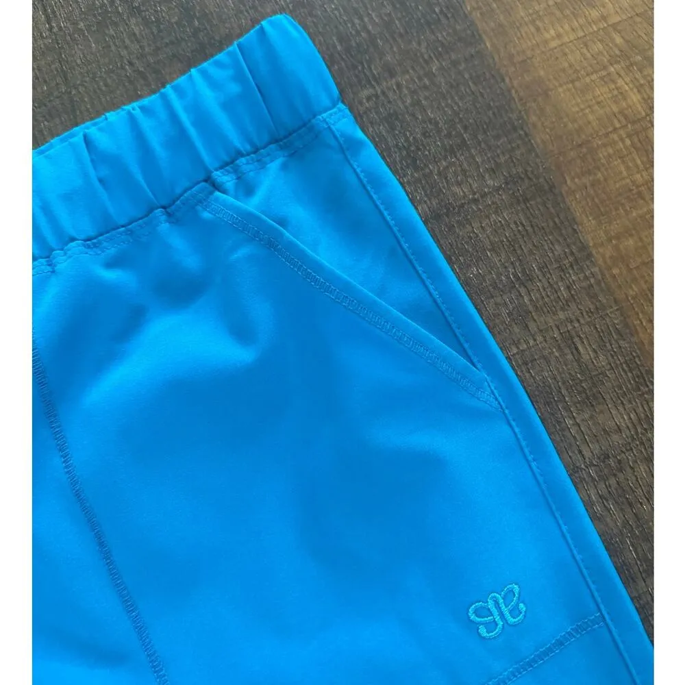 Albion Jetsetters Pants Cobalt Blue Ankle Zipper Joggers Size XL - Image 5