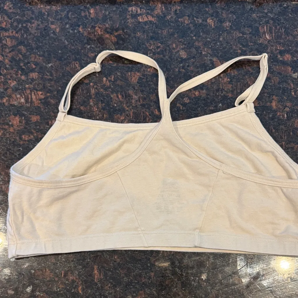 Set of Three Lounge Bras in Cream, Blue, and Multicolor XL - Image 8