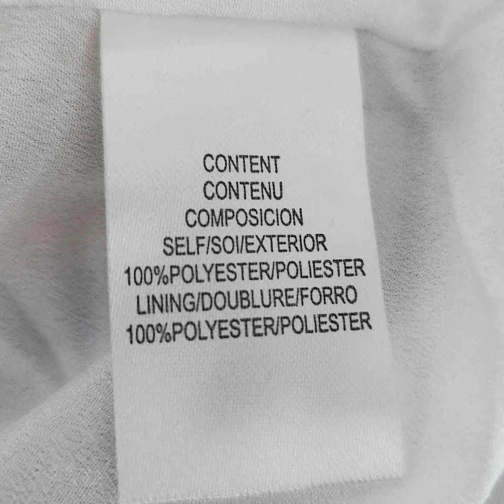 Wayf One Shoulder Floral Chiffon Mini Dress NWT Size Medium Wedding Guest Dress - Image 10