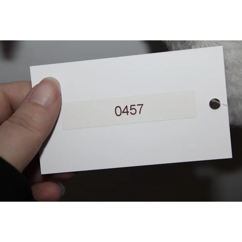 Abercrombie & Fitch White Ribbed Long Sleeve Mock Neck Turtleneck Sweater Size M - Image 6