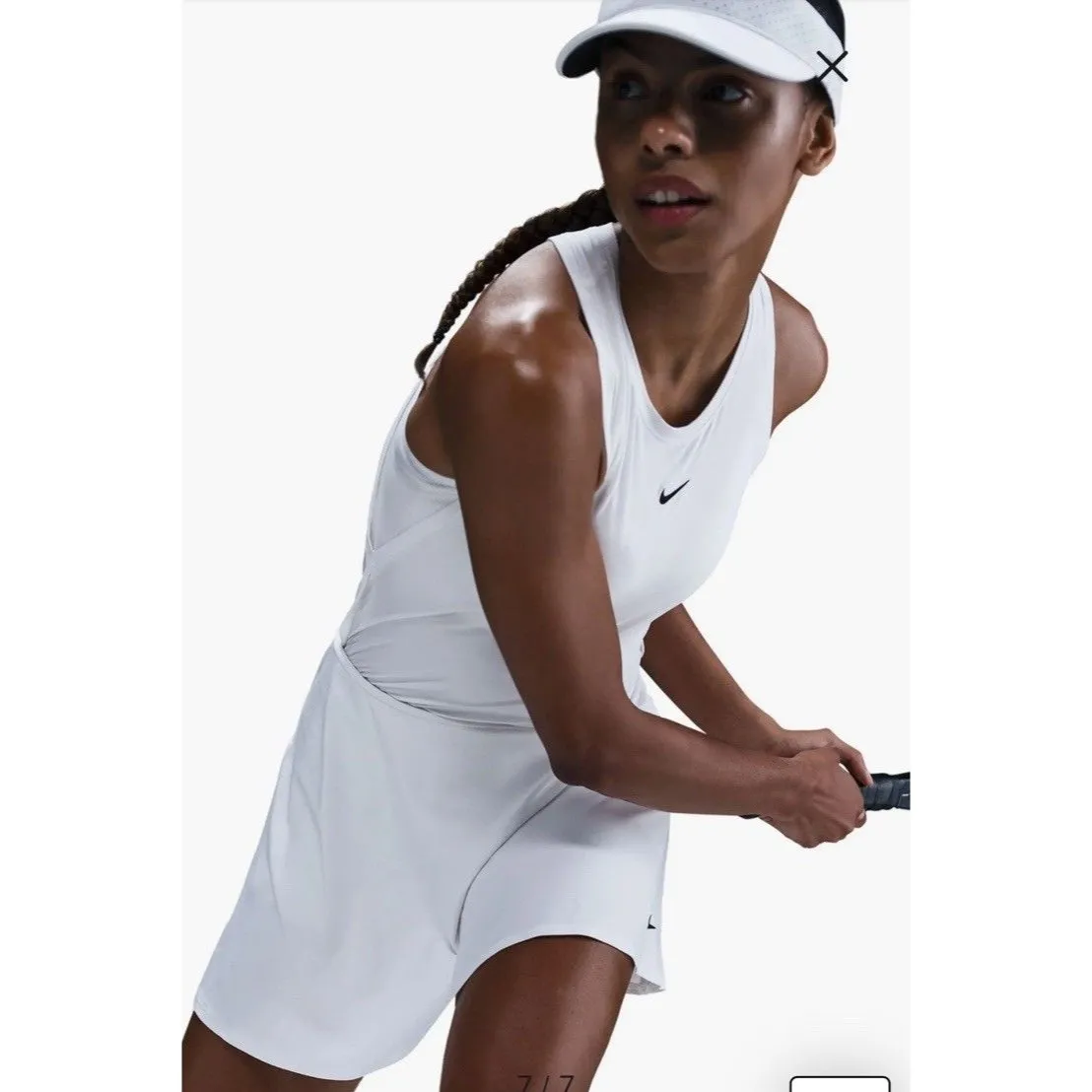 Nike Sz Xs Dri-FIT‎ Mid-Rise Tennis Skort UPF 40+ Pickleballs W 3 Pockets - Image 6
