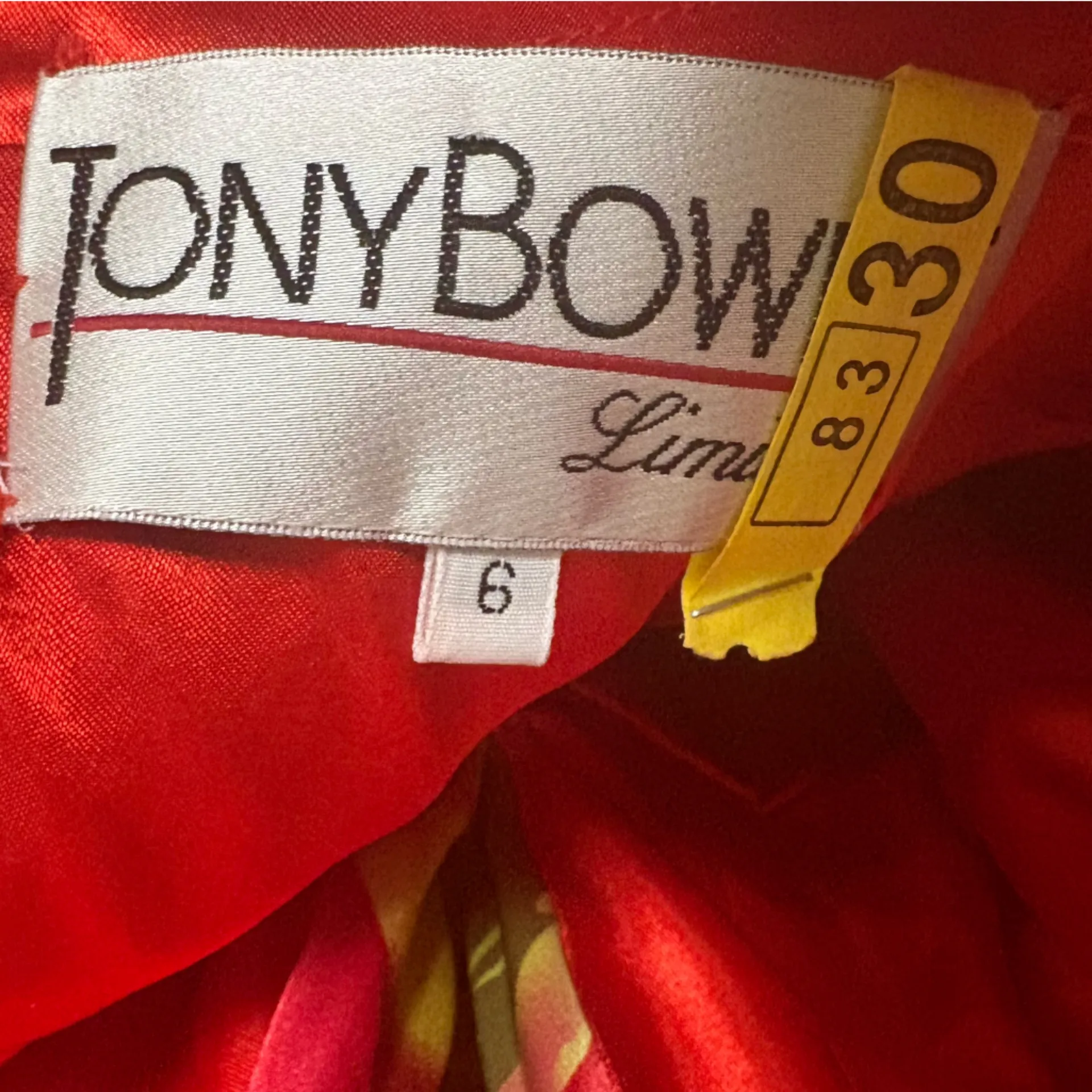 Tony Bowls Mutli Color Beaded Prom/Formal Halter‎ Dress Size 6 - Image 10