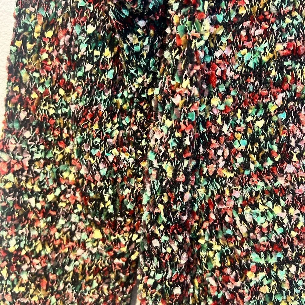 Wool blend multi colored sweater Red Size M - Image 2