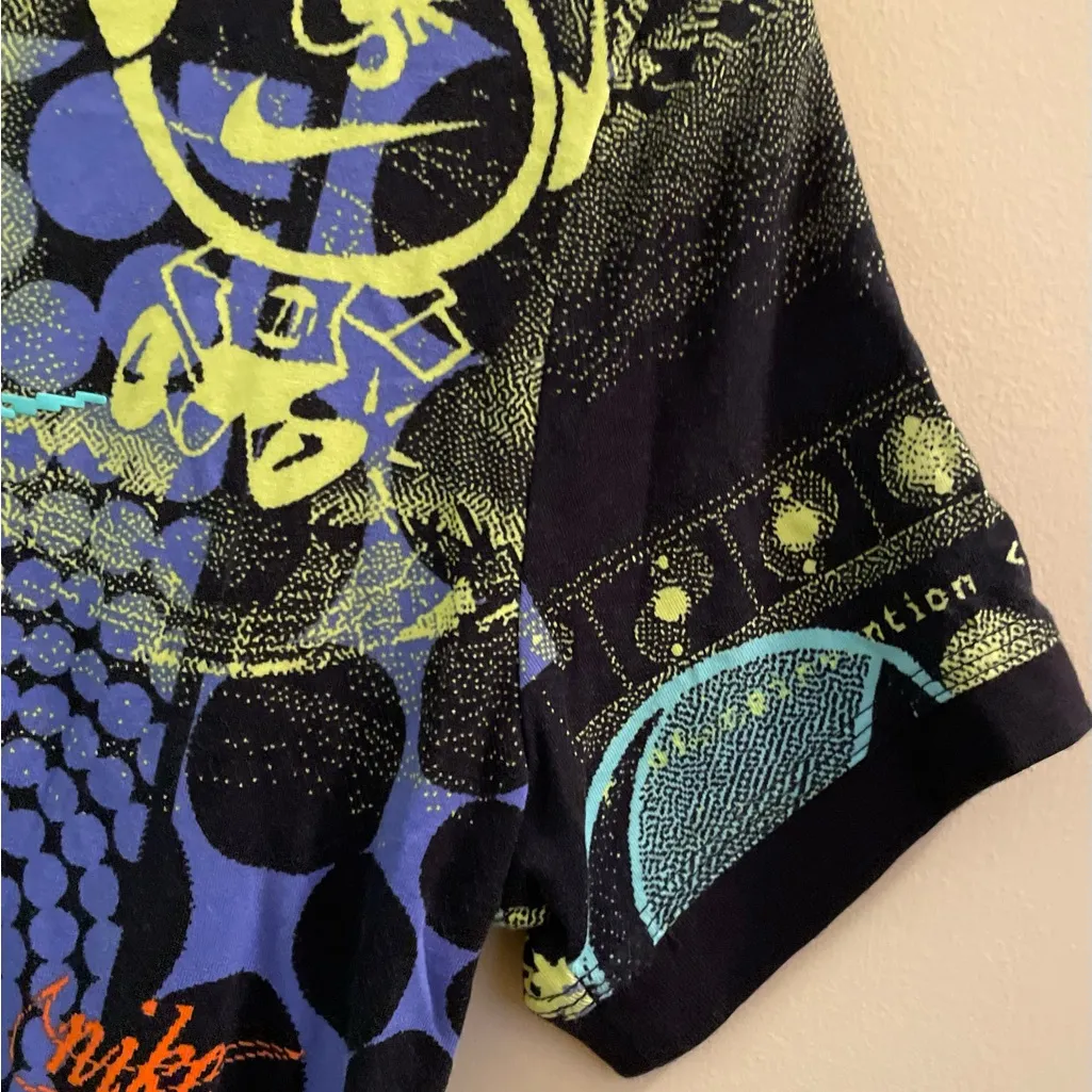 Nike Essential Rave Bodycon Dress Graphic Print Women Medium Large Runs Small - Image 6