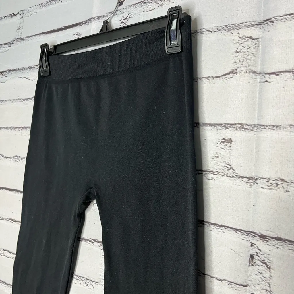 Love Charm Black Slim Fit Stretch Leggings Yoga Pants Tights High Waist SZ S/M - Image 6