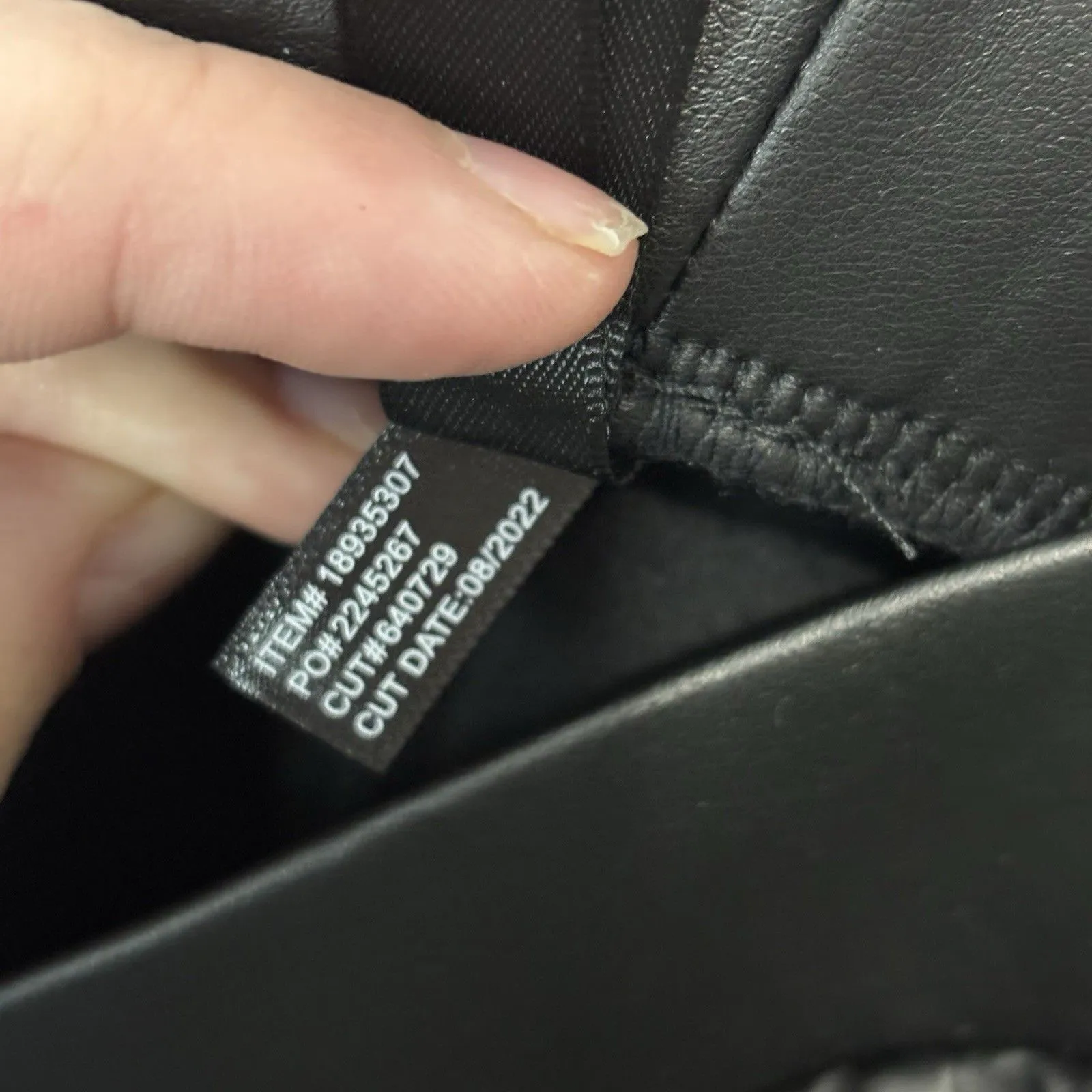 Torrid Faux Leather Stretch Leggings Pants Black Lightweight Rocker Alt Edgy 3X - Image 7