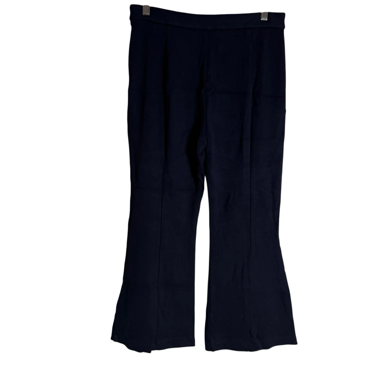 Tuckernuck x Atlantic Pacific Penny Kick Flare Navy Blue High Rise Pants Size M - Image 11