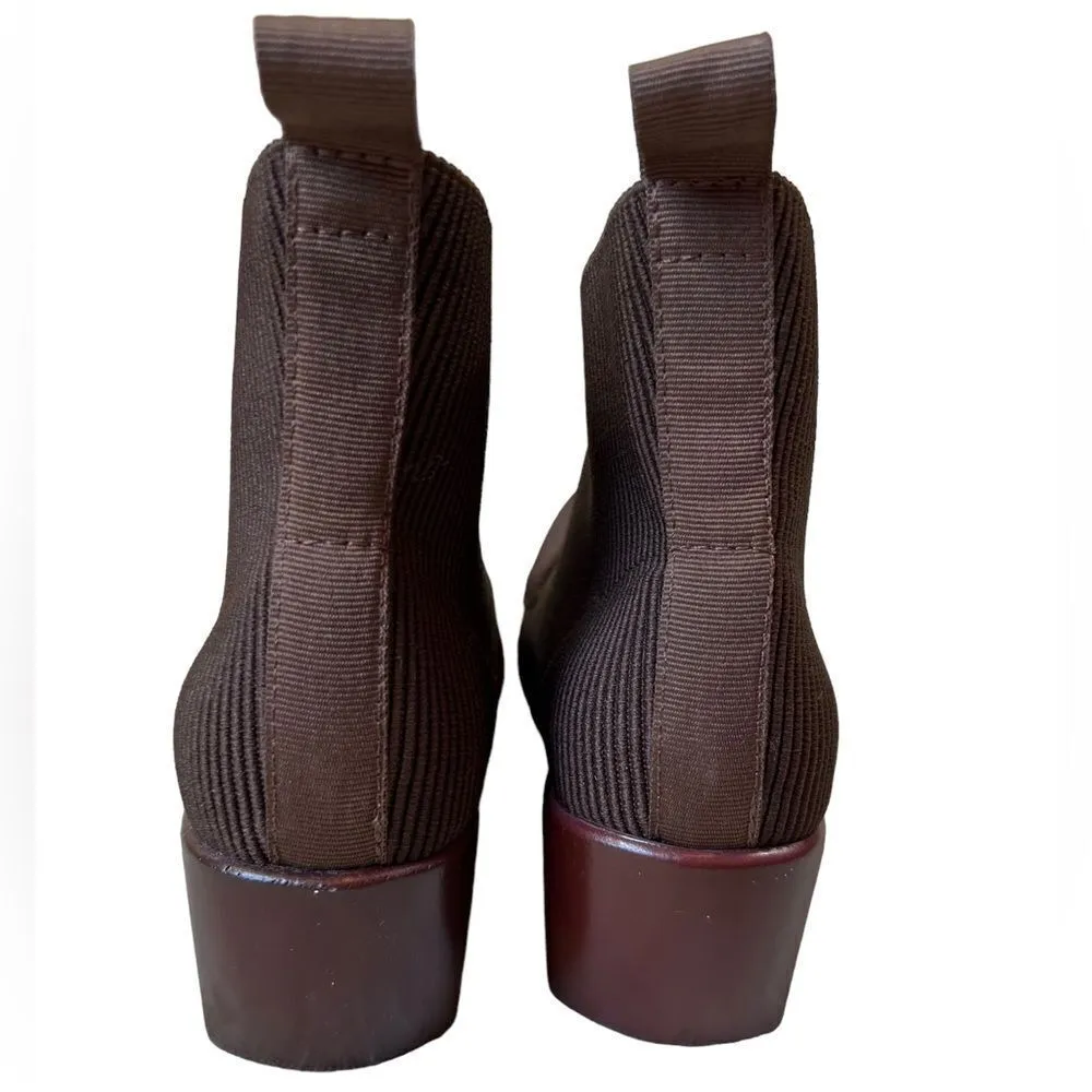 SAN MIGUEL DE ALLENDE MONACO BOOTIES Brown Size 5 - Image 7