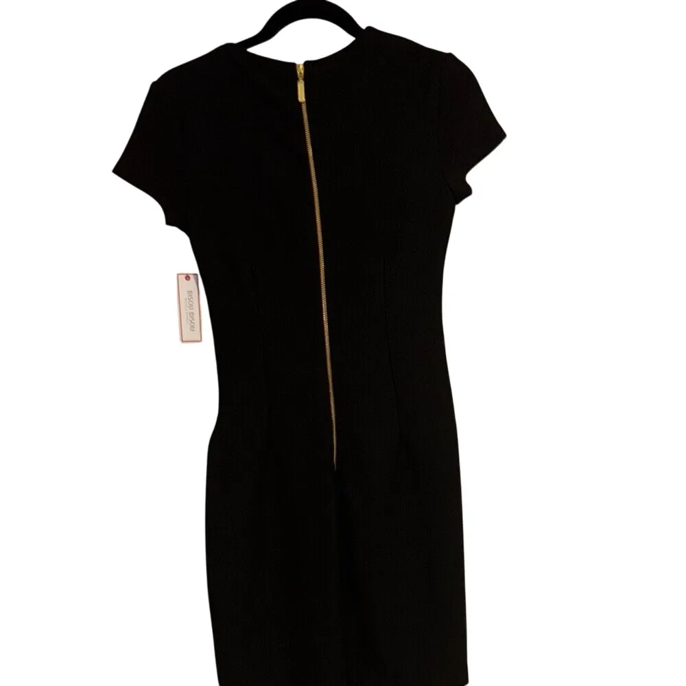 Elegant Black‎ Dress Bisou Bisou little black size size 2 NWT - Image 8