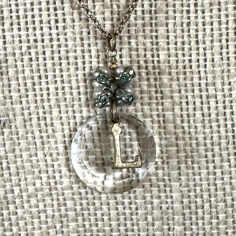 Diane Yang L monogram necklace - Image 10