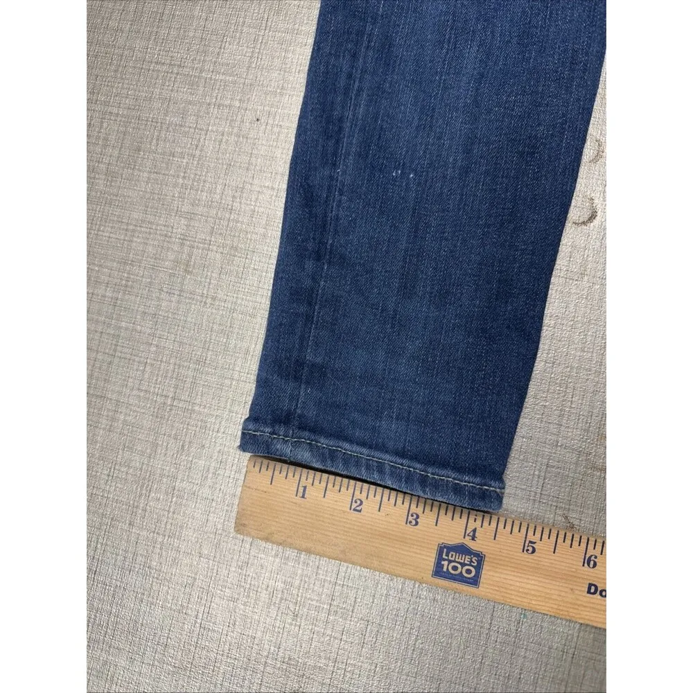 AG Adriano Goldschmied Jeans Womens 28R Blue Farrah Skinny High Rise Skinny - Image 6