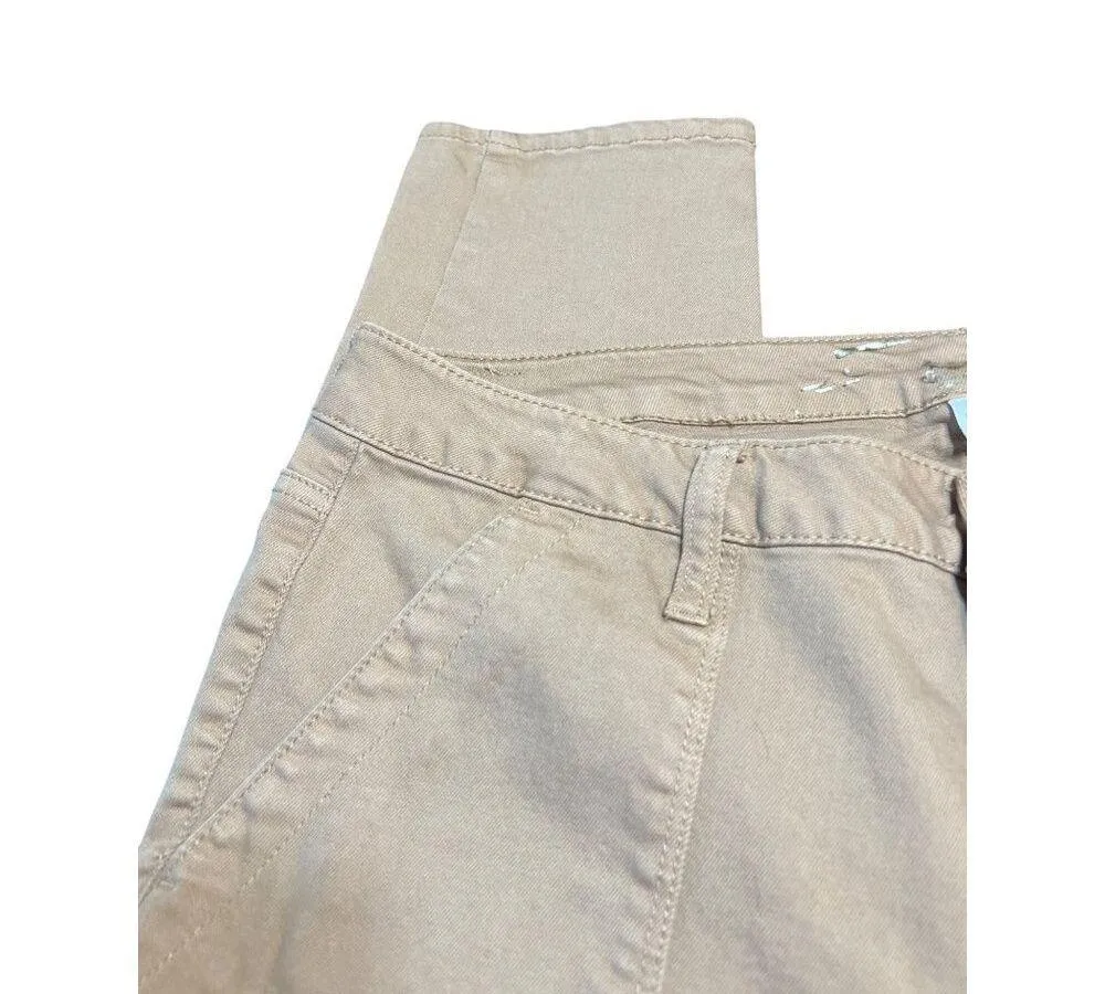 Seven7 Seven 7 Utility Ankle Skinny Jeans Pants Size 16 Khaki Tan - Image 2