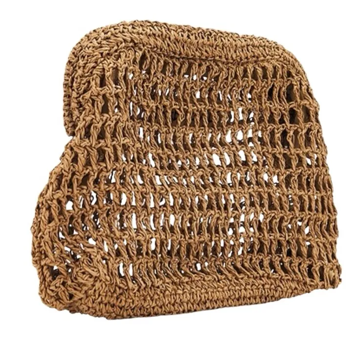 NWT Free People Sand Bound Clutch in Tan - Image 4