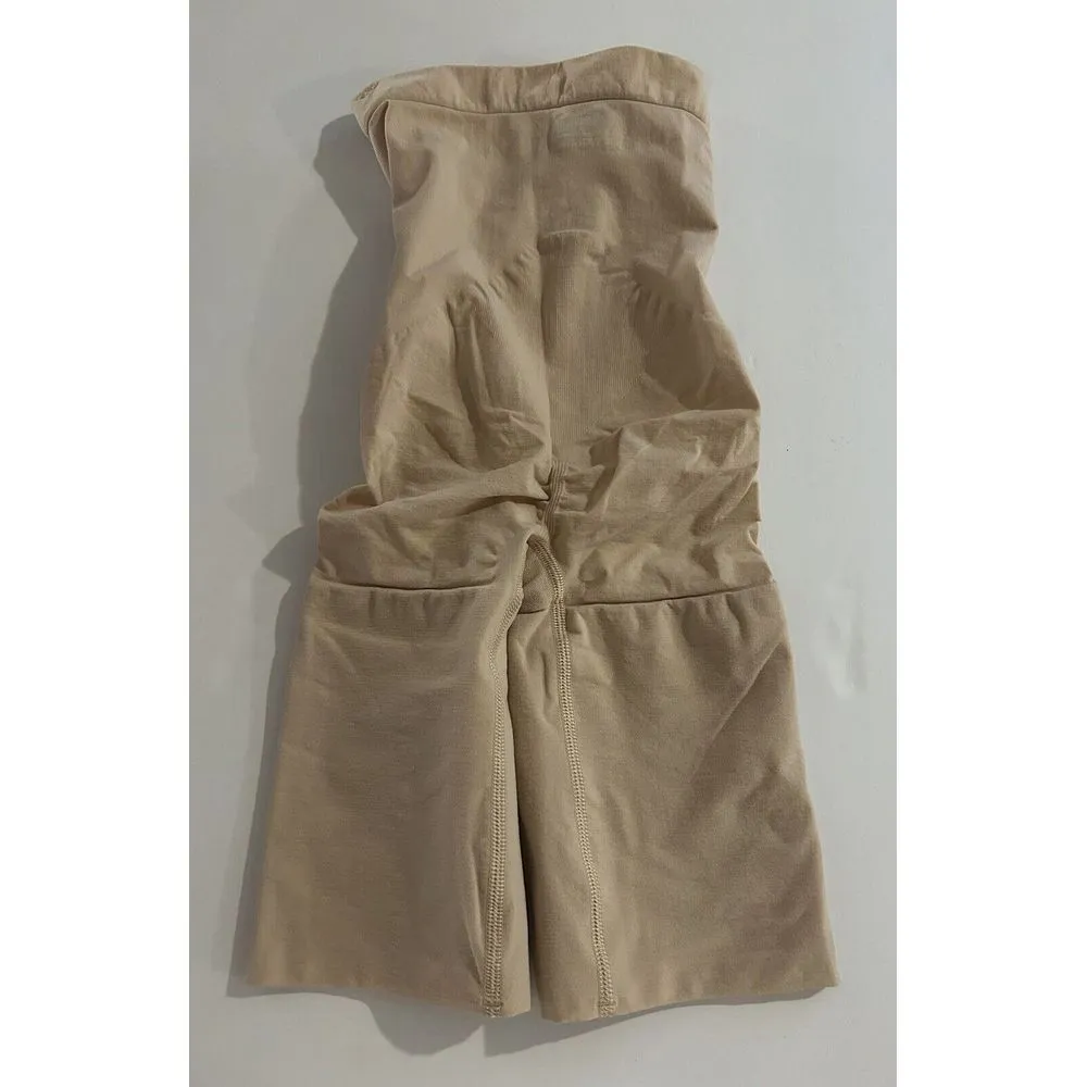 Spanx Higher Power Short, Nude, Small. High Waisted, Thigh Slimming, 2745 - Image 8