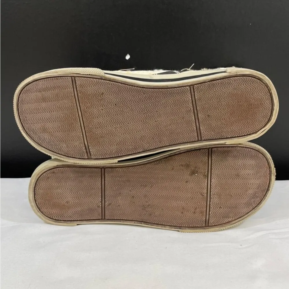 Rouge Women's Black/White Zebra Print Shoes/Sneakers Sz 8.5 SKU 5507 White - Image 3