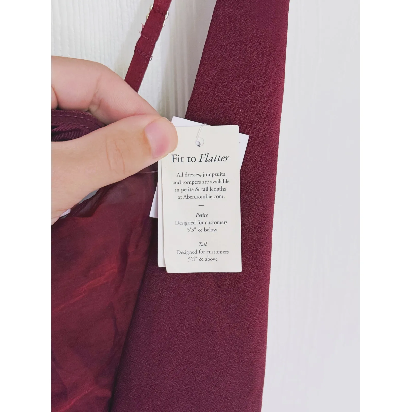 NWT Abercrombie Quiet Luxury V-Neck Sheer Midi Dress L Red Valentine Romantic - Image 9