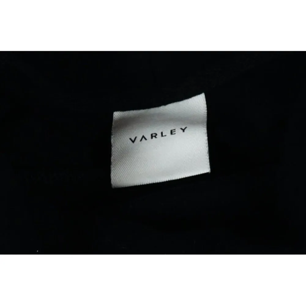 Varley Woman's Xsmall Black Freya Long Sleeve Cinched Waist Mock Neck Sweater - Image 8