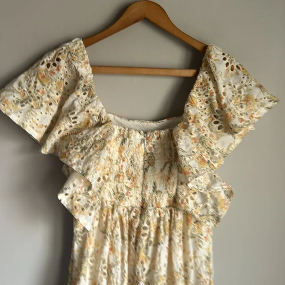 NEW En Saison Opposites Midi Dress in Yellow Orange Size XS - Image 10