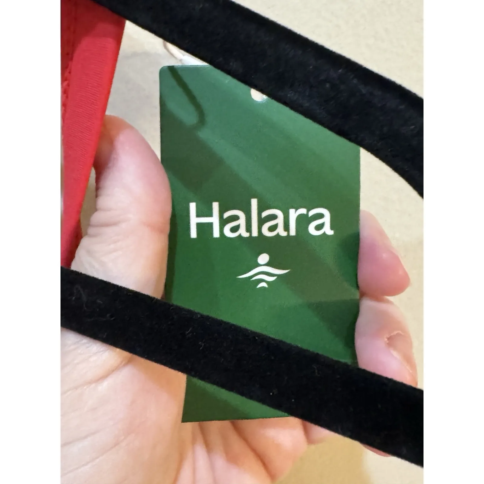 Halara‎ Airy Backless Twisted Cool Touch Easy Peezy Active Dress Size 2X Red - Image 8