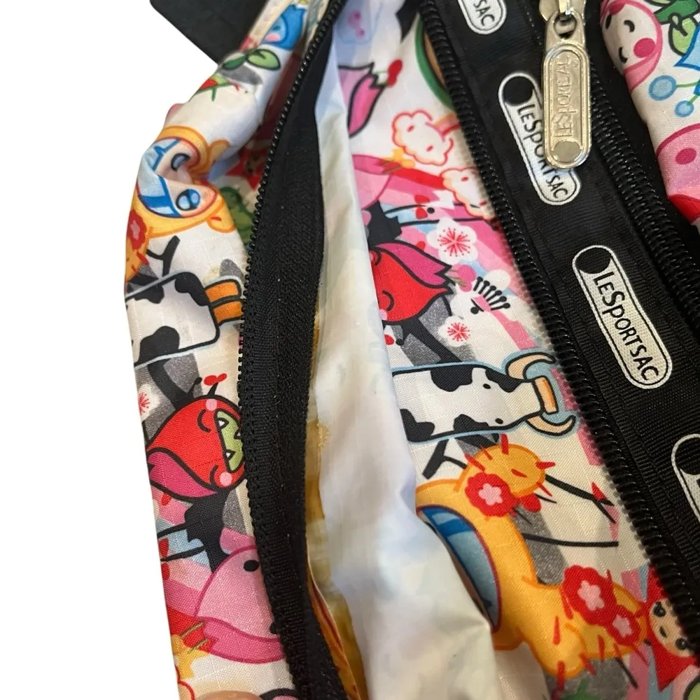 LeSportsac Tokidoki Print Double Zip Belt Bag Fanny Pack - Image 14