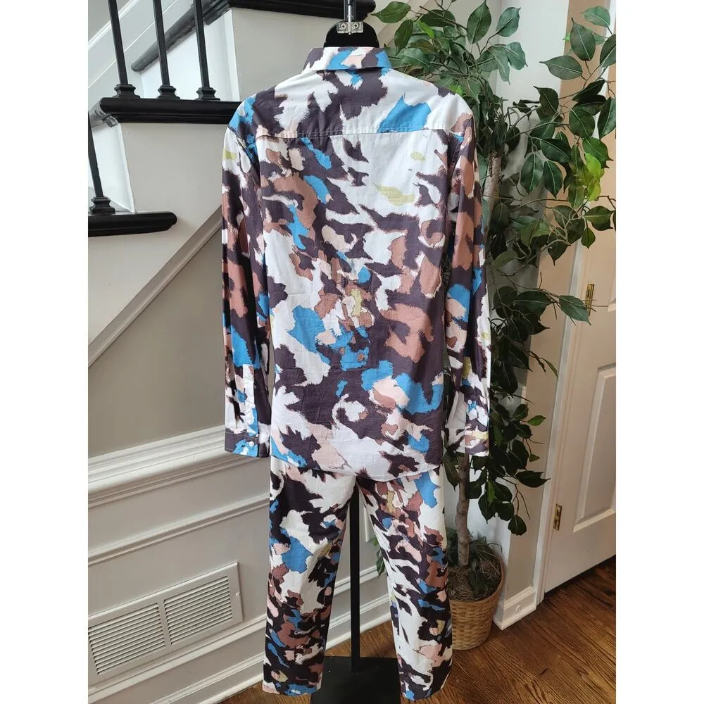 INC International Concepts 2 Piece Suit Womens Size Small Multicolor Long Sleeve Black - Image 3