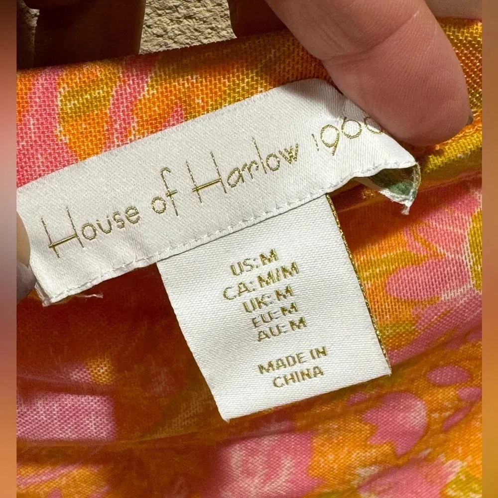 House of Harlow 1960 Skirt Size MEDIUM - 70s 90s 2000s Y2k vibes NWT!  Lined - Image 4