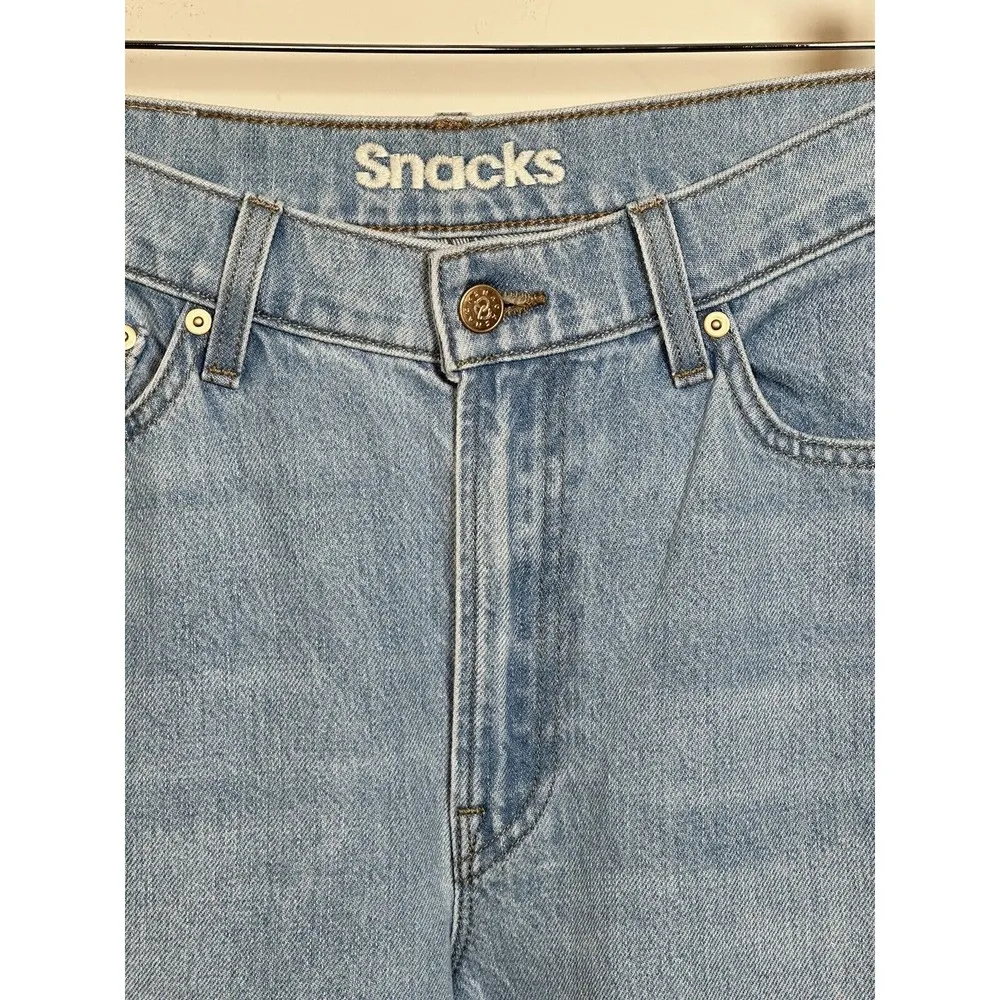 MOTHER SNACKS! High Waisted Double Stack Ankle Jeans In Just a nibble Size 29 - Image 4