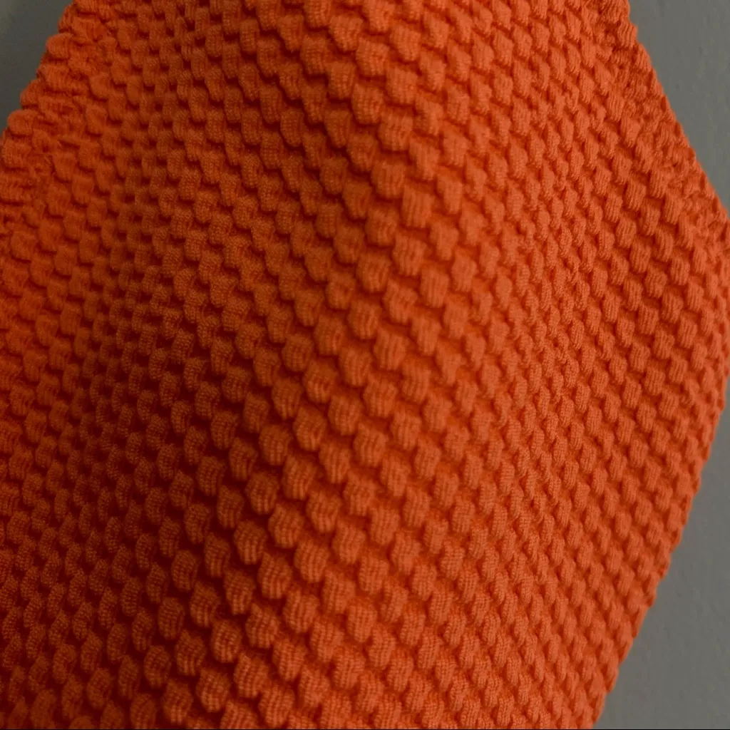 MINKPINK Alexa Tie Front Bikini Top NWT Size XS Scoop Neck - Image 7