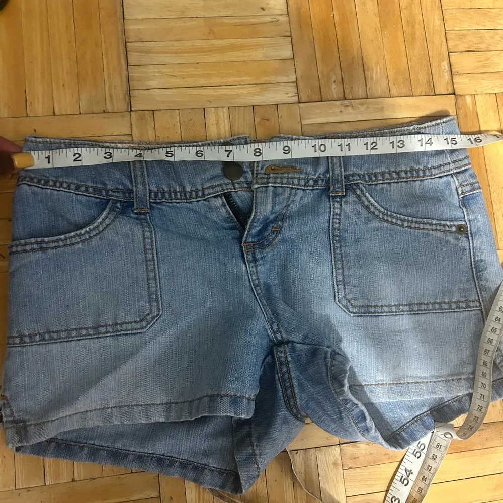Tyte Jeans Blue Jean Shorts Distressed Summer Style Size 3 - Image 6