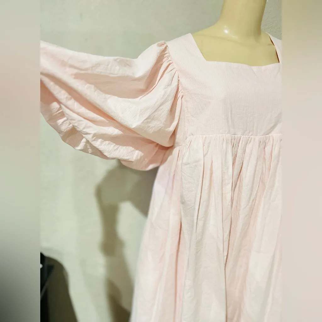 Mable babydoll dress," "puff sleeve mini dress," or "square neck dress".Large - Image 11