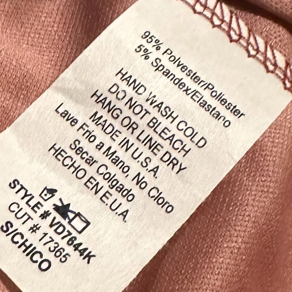 Pink Blush Rust Floral Hi-Low Maternity Wrap Dress Belt Stretch Soft Size Small - Image 13