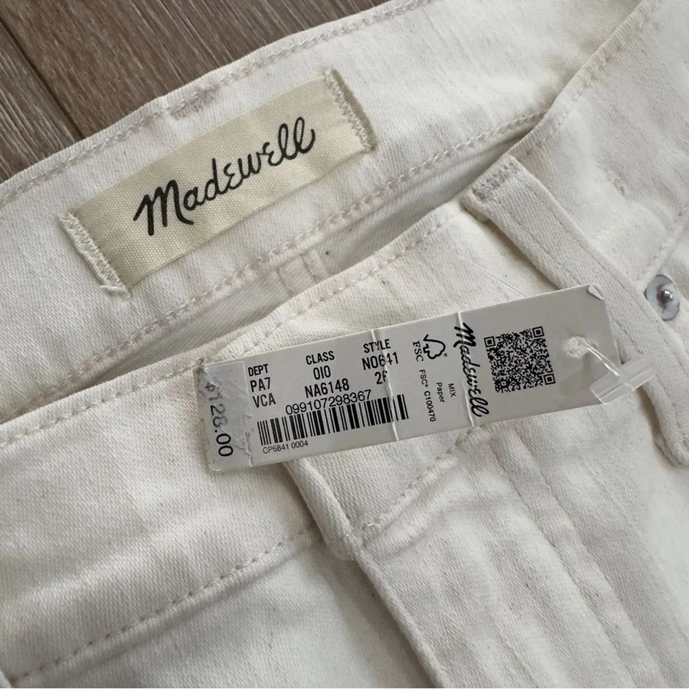 NWT Madewell Size 26 Style NO641 Kick Out Full Length Jeans Vintage Canvas - Image 9