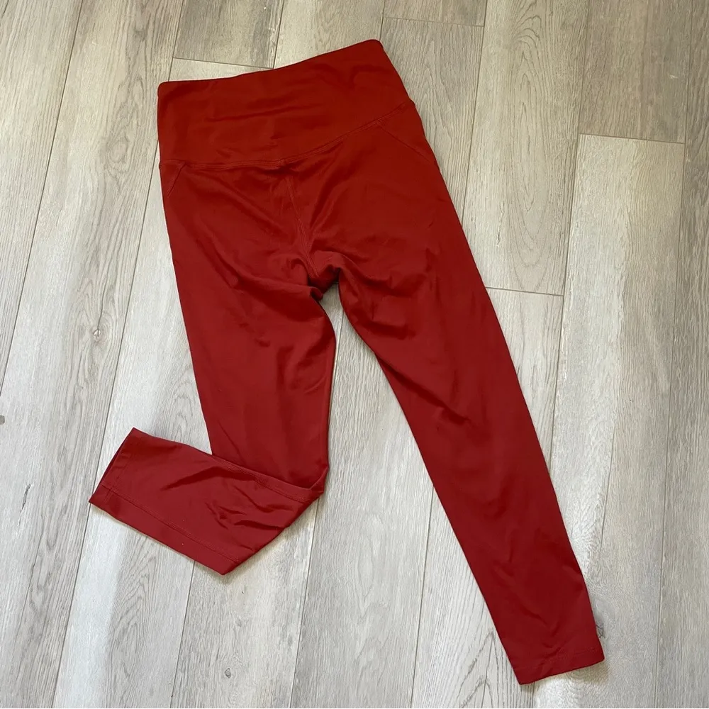 Girlfriend Collective Compressive High Waisted Workout Leggings Sedona (Medium) - Image 3