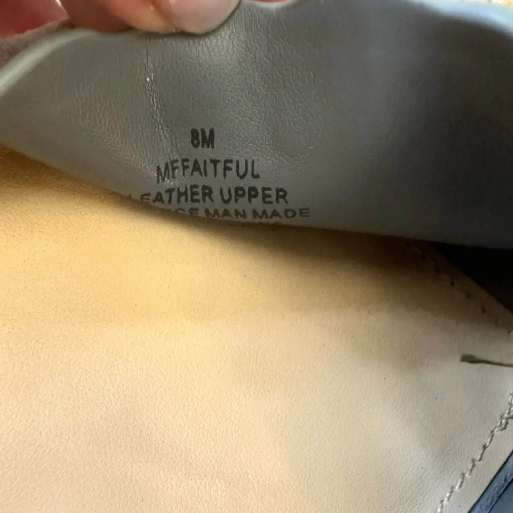 MARC FISHER Faitful Flatform Sandals Blue size 8 - Image 7