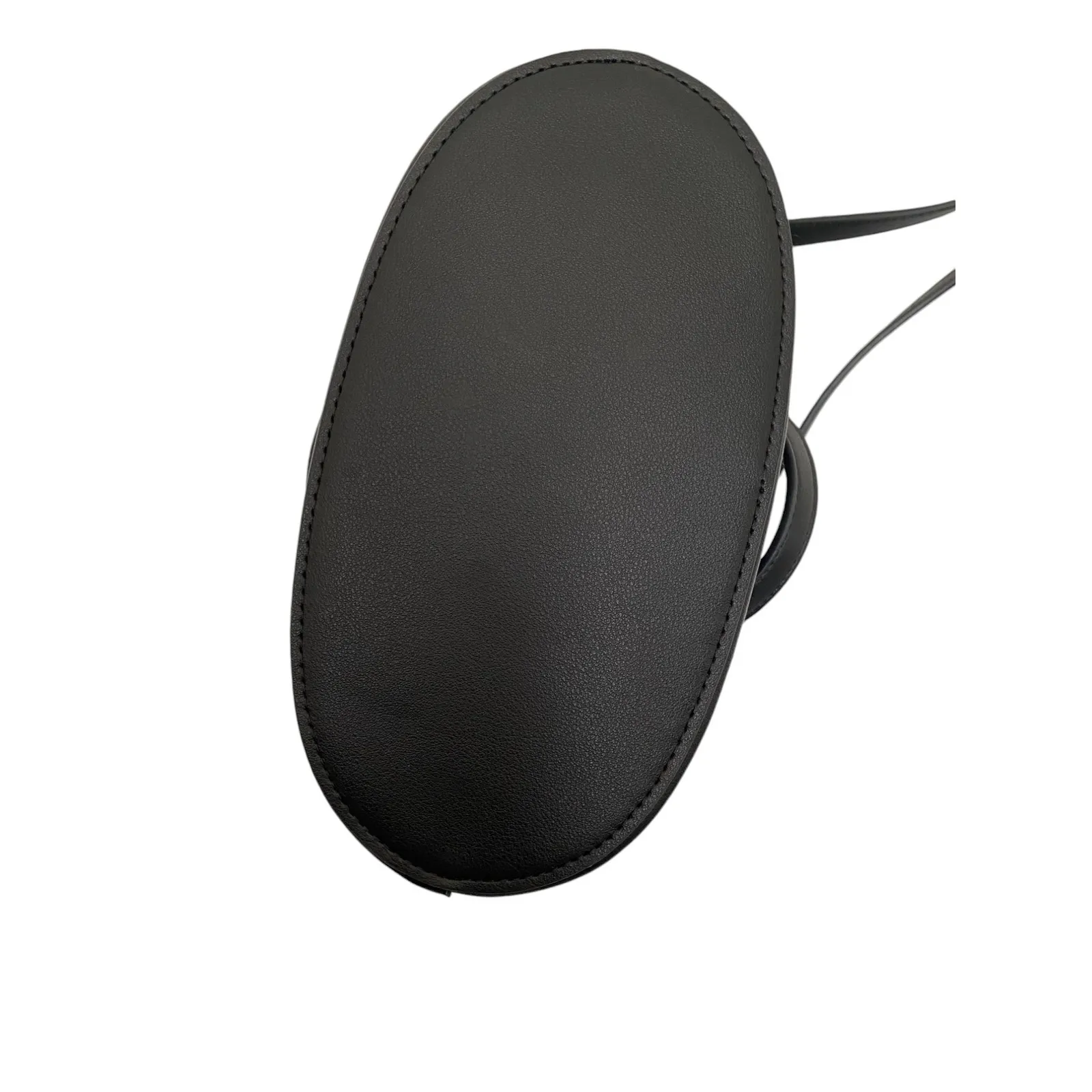 Nanette Lepore Black Satchel Bucket Bag Laser Flower Cut Out-Crossbody/Shoulder - Image 9