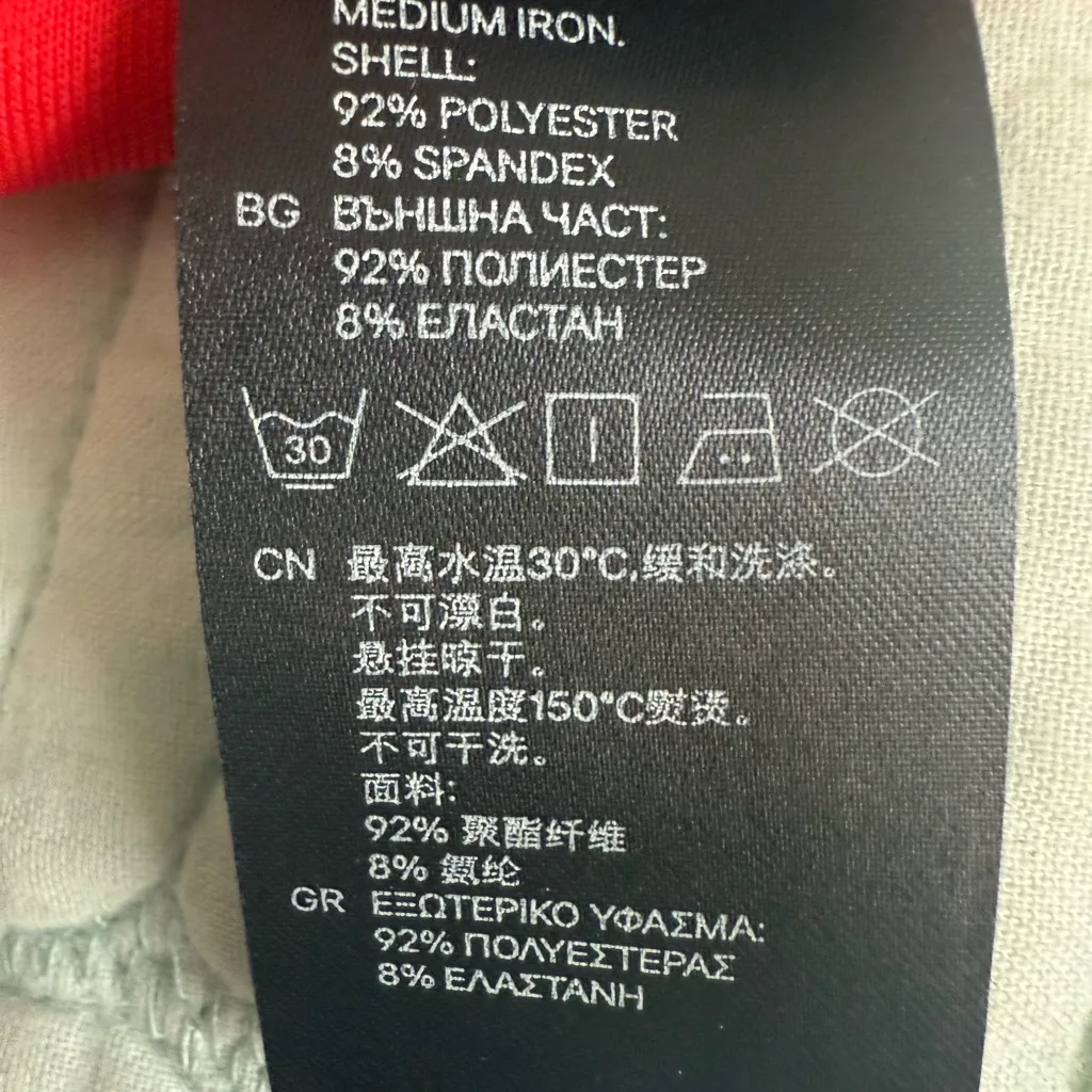 H&M Red Sleeveless Midi Dress sz L - Image 5