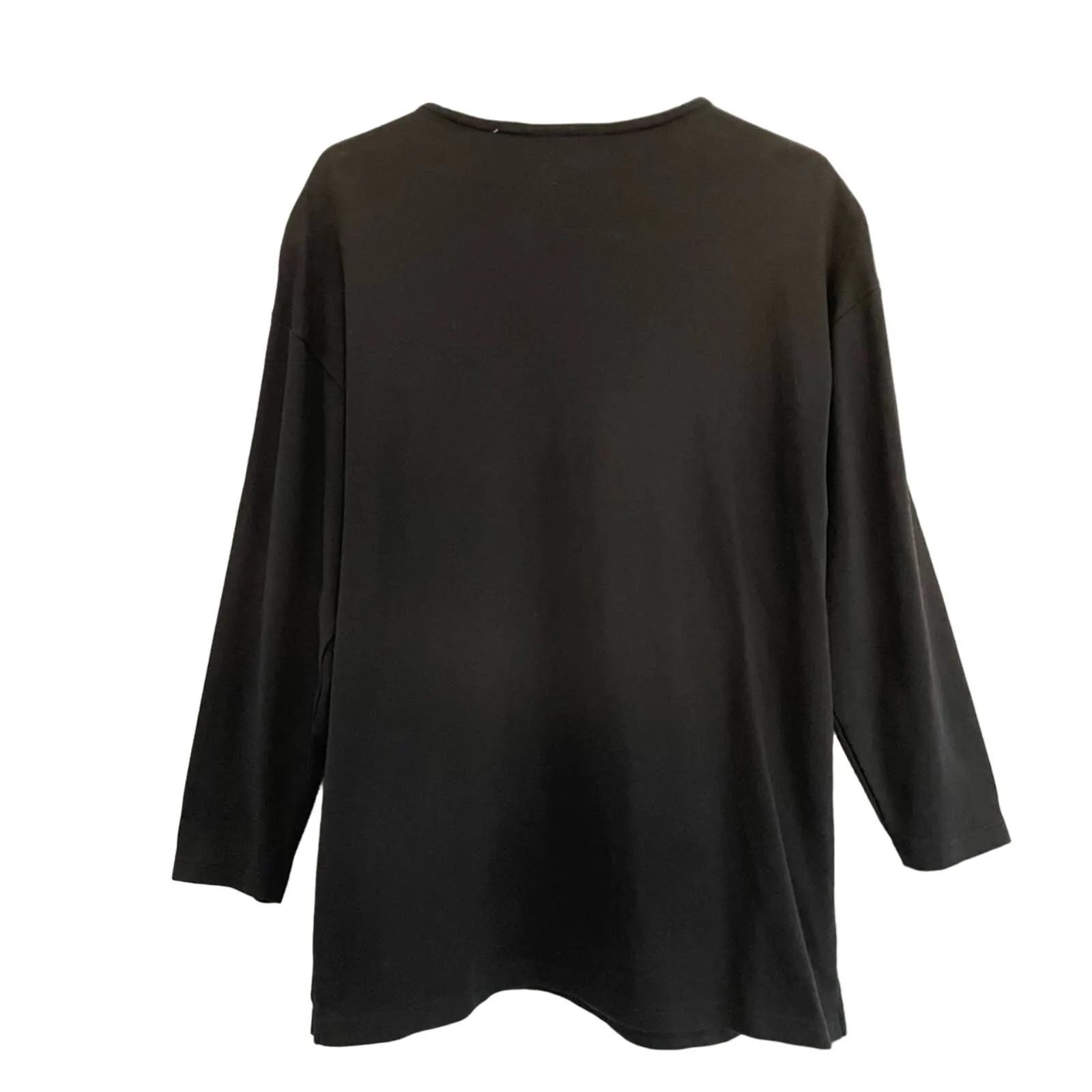 Cedars Vintage Black Mounties Sequin Tunic Top size Medium - Image 7