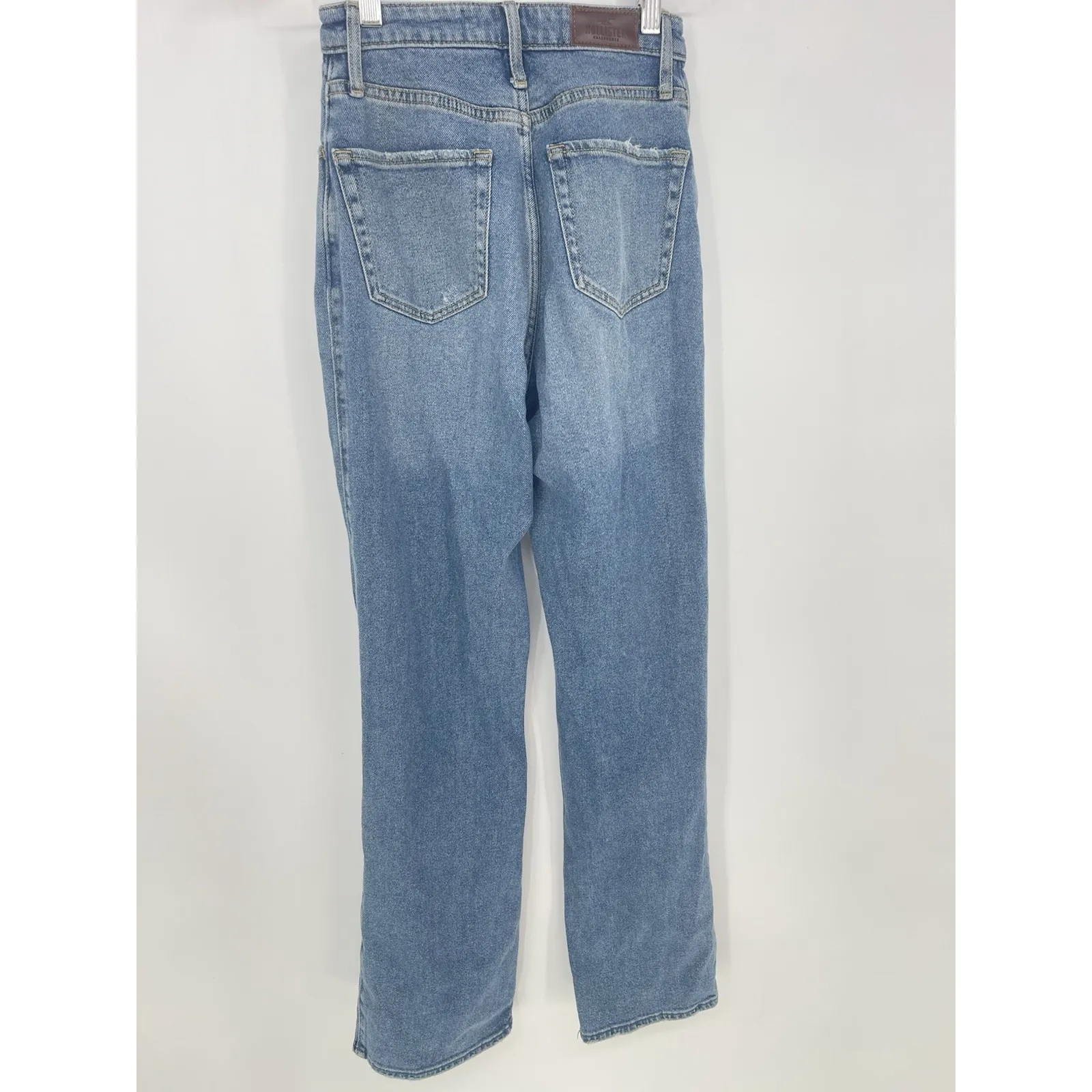 HOLLISTER California Ultra high-rise Dad blue jeans, Size 00R 23x31 Q0001‎ - Image 4