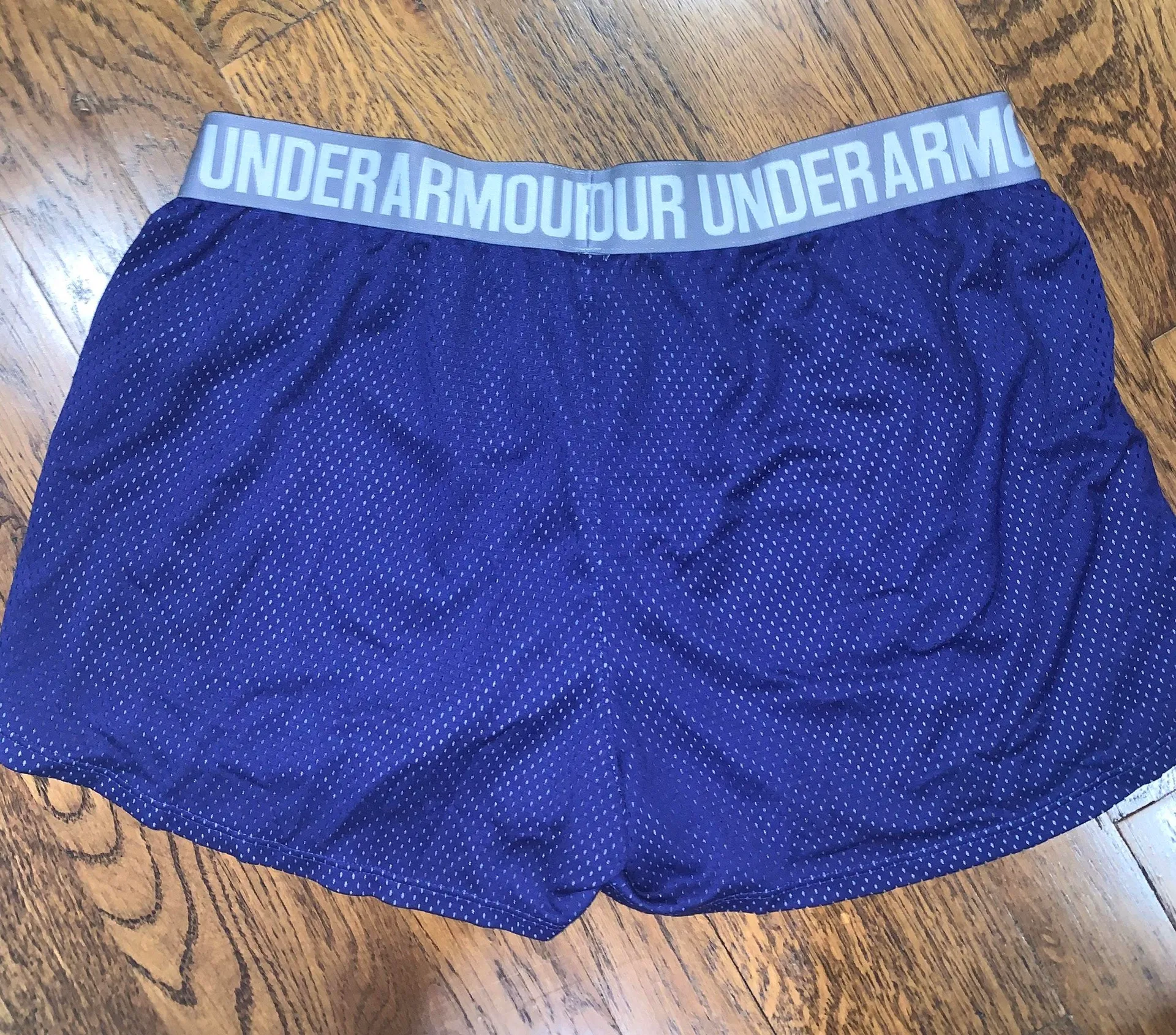 Under Armour Purple Shorts - Image 2