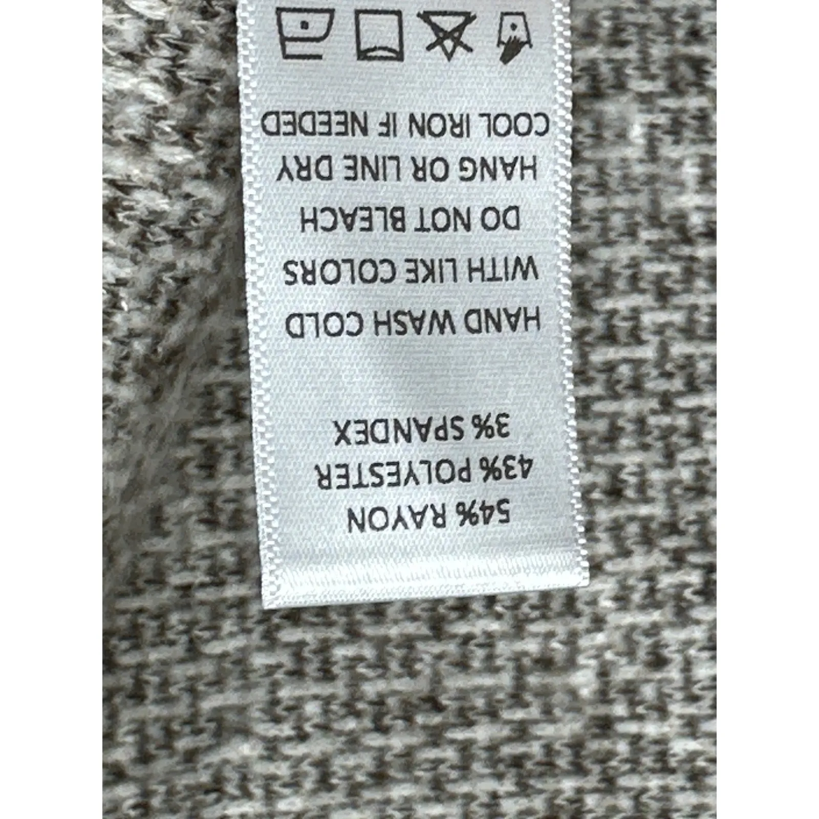 Sadie Sage Knit Sweater Women M Long Sleeve Textured Pullover Relaxed Fit Gray Size M - Image 5