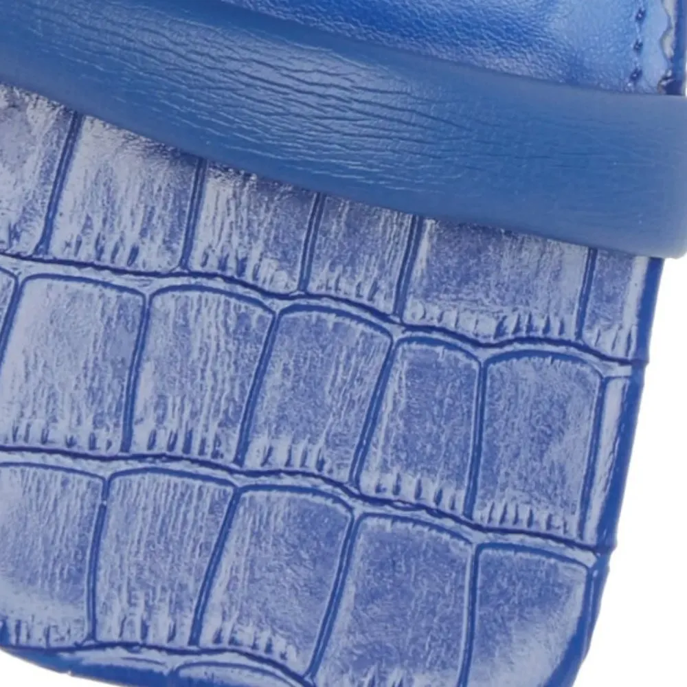 NEW Steve Madden Women's Utilize Heeled Sandal Blue - Image 7