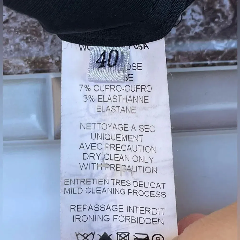 Lanvin Pencil skirt small/40 Black - Image 7