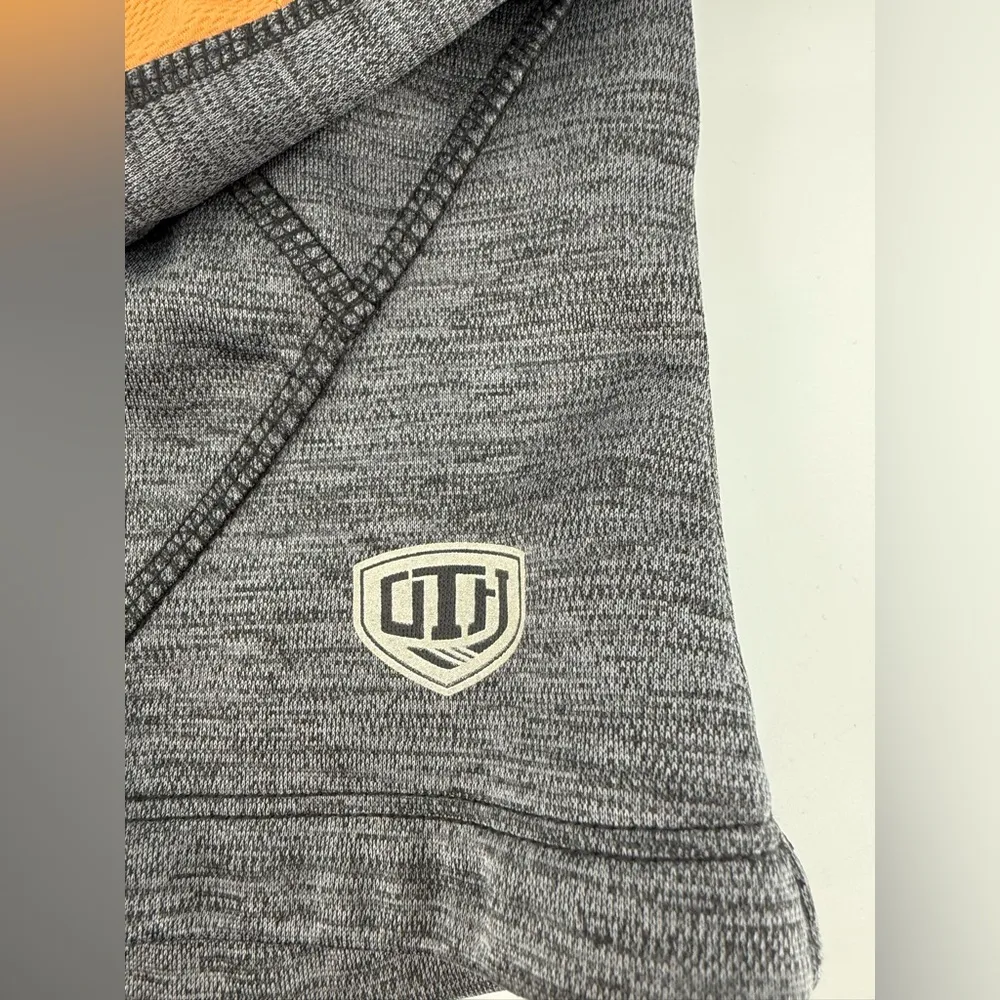 NHL Boston Bruins Gray and Orange Hoodie - Image 3